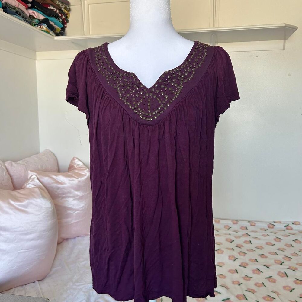 Apt-9 Women's Purple Blouse